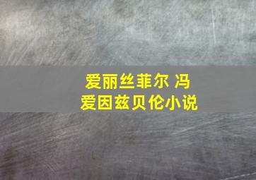 爱丽丝菲尔 冯 爱因兹贝伦小说